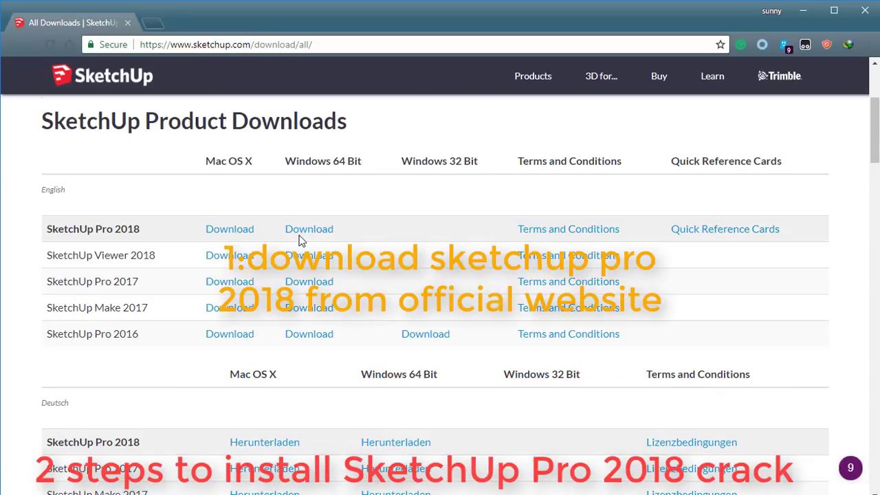 Sketchup 2018 pro download